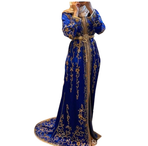 Caftan marocain traditionnel, perles en pierres, pour le travail à la main, nouveau design 2021 - Product Image 2