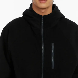 Sudadera con Capucha de Diseño Informal con Logotipo Personalizado, Cierre de Cremallera, para Hombre, con Material de Alta Calidad, Diseño de Mangas Completas - Product Image 2