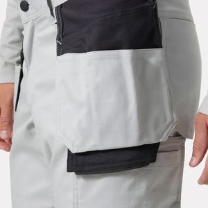 Pantalon cargo droit pour homme, personnalisé, haute qualité, respirant, mélange polyester/coton, léger, taille élastique, style streetwear 2025 - Product Image 6