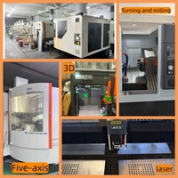 Pièces de robot humanoïde industriel usinées CNC 5 axes de précision sur mesure, composants de rechange, pièces de joint, pièces de bras robotique, électroérosion à fil