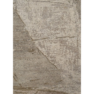 พรมขนสัตว์ถักมือสีเบจน้ำตาล Entropy รุ่น AKWT-1130 ลายAbstract Boho พรมปูพื้นนุ่มฟูสำหรับบ้าน รูปทรงสี่เหลี่ยมผืนผ้า พรมปูทางเดิน พรมปูห้อง - Product Image 3