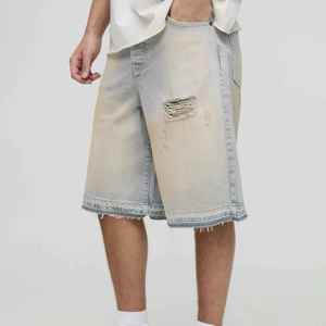 Pantalones Cortos de Mezclilla para Hombre, Diseño Nuevo, Alta Calidad, Color Liso, Precio al por Mayor, Pantalones Cortos Deportivos para Hombre - Product Image 2