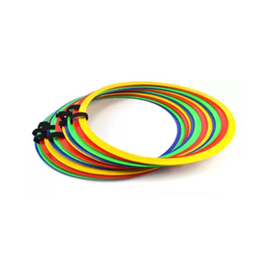 Escalera de anillo de entrenamiento de agilidad, juego de 12 anillos, multicolor, compra al mejor precio - Product Image 3