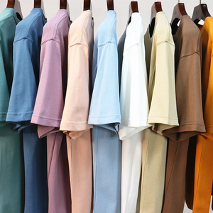 Nouveauté Jersey de luxe unisexe à impression personnalisée et logo 100% coton T-shirt oversize de haute qualité pour hommes vente en gros - Product Image 2