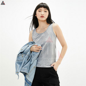 Wholesale <b>Women</b> <b>Tank</b> <b>Tops</b> High Quality Custom Plain Sleeveless <b>Tank</b> <b>Top</b> Vest <b>Women</b> Summer Streetwear <b>Tank</b> <b>Top</b> - Product Image 6