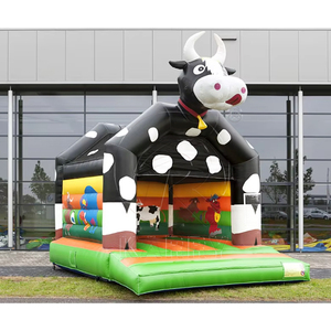 Castillo Inflable de PVC de Grado Comercial para Granjas de Vacas, Brincolín Inflable para Fiestas en Interiores y Exteriores - Product Image 4