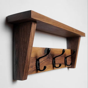 Heavy Duty Wooden Hanger for Coats Jackets and Formal Wear <b>Storage</b> Classic Solid Wood Hanger for Shirts Pants Suit <b>Organization</b> - Product Image 1