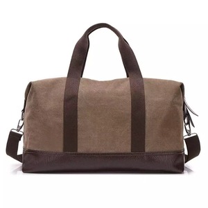 Leather <b>Bag</b> Customized Leather <b>Large</b> Duffel <b>Bag</b> With Embossing Logo For Unisex Men And Women 2023 - Product Image 3