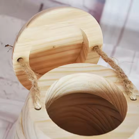 Couvercles de pots à miel en bois de pin de haute qualité, taille personnalisée, non finis, classiques, écologiques, pour cuisine et fêtes, sans fonctionnalité, ARTISAN