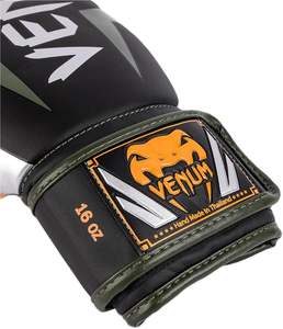 Guantes de boxeo MMA compactos de primera calidad, edición limitada, ergonómicos, de tres capas de espuma, cuero genuino, sistema de ventilación Muay Thai - Product Image 6