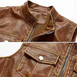เสื้อกั๊กหนังวัวกันน้ำกันลมสำหรับฤดูหนาว OEM เสื้อกั๊กหนังวัวคุณภาพสูงระบายอากาศได้ - Product Image 5