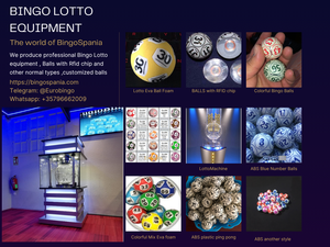 Máquinas de Bingo Bingo BLOWER con Bolas RFID, Bolas de Espuma de Colores, Motor con Garantía de 1 Año para Uso en Juegos - Product Image 1