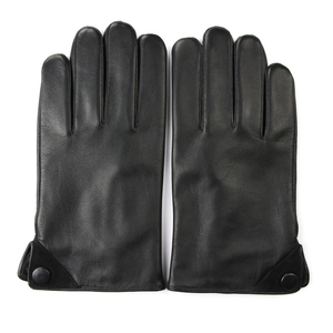 Gants en cuir pour hommes chauds d'hiver en peau de mouton véritable à la mode à des prix bon marché vente en gros - Product Image 1