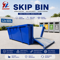 Conteneur à déchets en acier robuste sur mesure OEM, bac à déchets pour la construction, la démolition et la collecte de déchets industriels