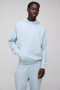 ชุดวอร์มแบบสวมหัวสำหรับผู้ชายแบบเรียบง่ายน้ำหนักเบามีฮู้ดชุดวอร์มแบบลำลองระบายอากาศได้แบบกำหนดเอง - Product Image 3