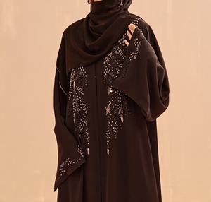 Best Quality Women Cotton Kaftan Dress Handmade Turkish Floor Length Long Sleeve Soft Breathable Fabric Loose Fit Casual Party - Product Image 1