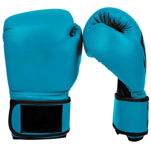 Nouveauté Gants de MMA professionnels en PU Gants de boxe Sanda pour l'entraînement en extérieur Sac de frappe Conception personnalisée Arts martiaux - Product Image 1