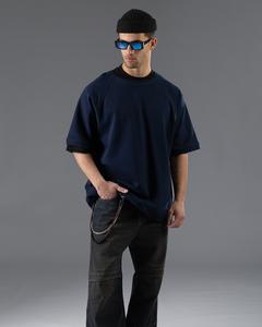 100% algodón 180gsm alta calidad más tamaño Unisex camiseta de gran tamaño para hombres personalizado impreso bordado camiseta en blanco para hombres - Product Image 6