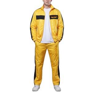 Flexible Men Windbreaker <b>Tracksuit</b> Activewear Set With Wind Resistant Jacket And Athletic Pants Suitable For Outdoor and sale - Product Image 1