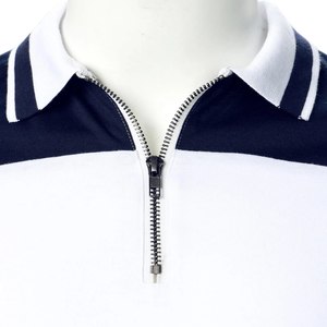 T-shirt polo en coton avec logo brodé personnalisé pour hommes 100% polyester golf pour polos avec toile à motif solide obtenez un - Product Image 5