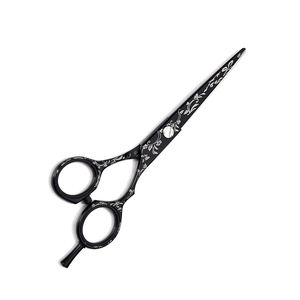 Ciseaux de coiffeur Super Cut de couleur noire avec des ciseaux de coiffure à lames tranchantes durables pour la beauté - Product Image 1