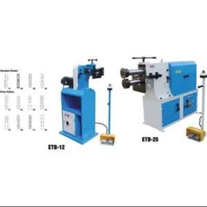 Bhavya Machine-outil manuelle en acier inoxydable Machine à cintrer les perles Rouleau de tôle Équipement de cintrage Moteur 1 HP pour conduits - Product Image 1