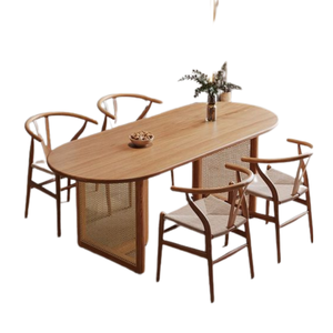Customable Design Teak Wood Dining Set <b>Table</b> <b>and</b> <b>Chairs</b> Set For Restaurant <b>and</b> Dining <b>Used</b> High Quality - Product Image 2