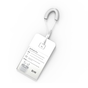 TOCVUE Price Tag Phone Security Display Stand Anti-theft Alarm with App Control <b>Bluetooth</b> 100-200m Range White - Product Image 3