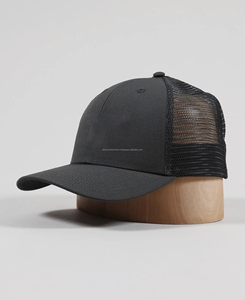 Casquette Trucker Homme Légère de Haute Qualité à 6 Panneaux, Gris Forge Couleur Unie avec Impression Numérique, Prix Abordable, Faible MOQ - Product Image 1