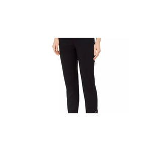 Pantaloni da Donna JM con Controllo Pancia e Bottoni, Neri, Taglia Media, Parte della Collezione - Product Image 2