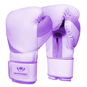 Gants de boxe toutes couleurs pour adultes Design professionnel à lacets avec logo personnalisé Matériau en cuir véritable Guantes de boxeo HS VI - Product Image 4