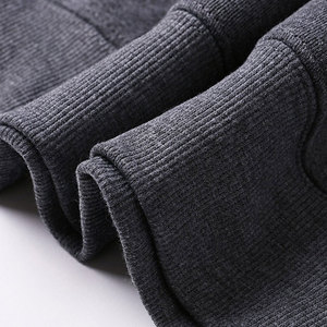 Chándal de dos piezas de color sólido para hombre, ropa de entrenamiento barata, chándal informal ajustado - Product Image 6