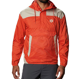 Vestes coupe-vent coupe-vent pour hommes Veste coupe-vent en polyester doublé polaire pour hommes Logo personnalisé - Product Image 1