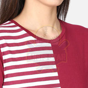 2025 nuevo diseño personalizado camisetas de algodón para mujer cuello redondo verano ropa ecológica hecha en Pakistán - Product Image 6