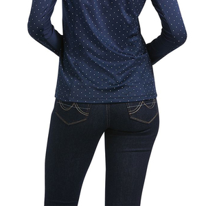 Camisas de Competición Ecuestres para Mujer, Transpirables, con Estampado OEM, Manga Larga, Material de Poliéster/Nailon - Product Image 6