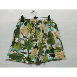 Hand Screen Printed Indian Night Wear 100% Cotton Night Suit Printed Short Pyjama Set Wholesale Sleepwear Pyjamas <b>Dress</b> - Product Image 3