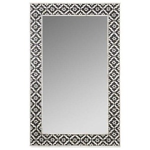 Vente chaude À La Main Nacre Incrustation Rectangulaire Mur Miroir Designer Accent Pour La Décoration De La Maison Contemporaine - Product Image 1