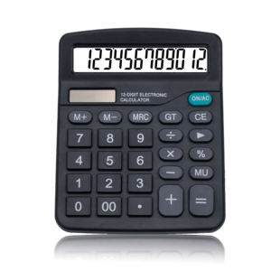 Calcolatrice solare contabilità finanziaria ufficio calcolatrice colore grande schermo doppio alimentatore grande pulsante digitale calcolatrice - Product Image 2