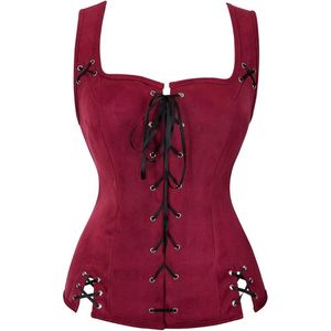 New 2025 High Quality Women's Genuine Leather Corset Top Plus Size Bust Body Shaping <b>Shapewear</b> Corset Made by Maximize Wear - Product Image 1