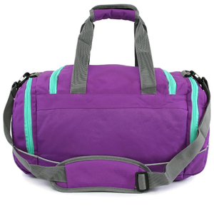 Bolsa de lona de entrenamiento de lujo para mujer 2022, bolsa de viaje de gimnasio deportiva de lona con logotipo personalizado, ligera con cierre de cremallera de gran capacidad - Product Image 2