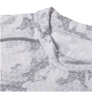 Tissu extensible évacuation de l'humidité demi-manche Rash Guard Sublimation personnalisée BJJ MMA Jiu Jitsu Practice Rash Guards - Product Image 4