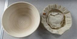 ROUND <b>Basket</b> + <b>Linen</b> Rattan Stylish Durable Handcrafted High-Quality for kitchen furniture - Product Image 2