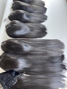 PRODUIT CHAUD!! Perruque de cheveux vierges bruts du Vietnam à cuticule alignée, perruque de cheveux humains à dentelle 100% 360 non transformés - Product Image 6