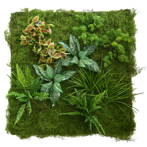 Decoración de pared por encargo Pieza de <span class=keywords><strong>seto</strong></span> de boj Valla verde <span class=keywords><strong>artificial</strong></span> Panel de hierba Pared Vertical Jardín Pared verde - Product Image 3