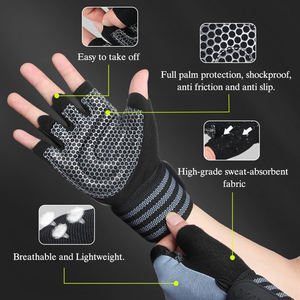 Gants de musculation au design unique, respirants, pour la salle de sport, les sports, l'entraînement en plein air, gants de musculation à vendre, fabriqués au Pakistan - Product Image 6