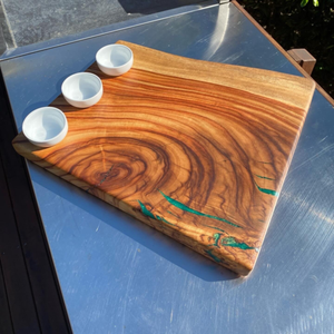 Tabla de cortar ecológica Tradebyd junta de madera resistente y resina antideslizante para preparación segura de alimentos hecha de plástico - Product Image 2