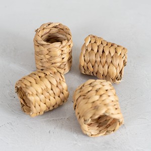 Porte-serviettes décoratifs pour table, en jacinthe d'eau, meilleur prix, anneaux porte-serviettes - Product Image 5