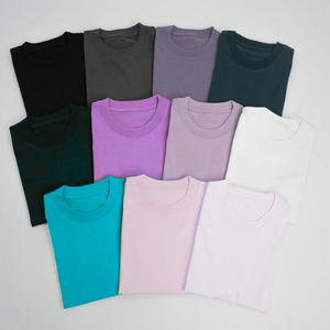 T-shirt en coton 160 GSM pour homme, coupe classique, haute qualité, uni, personnalisable, tricoté, décontracté – Fournisseur - Product Image 1