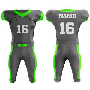 Kit d'uniforme fabriqué en usine de vêtements de sport en polyester à manches courtes de football américain Oem personnalisé en gros - Product Image 3