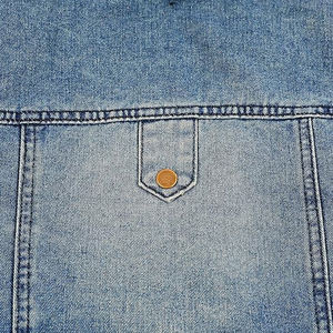 2025 Veste en jean à manches longues de haute qualité pour hommes/Vente en gros de vestes pour hommes en denim personnalisées pour hommes - Product Image 6